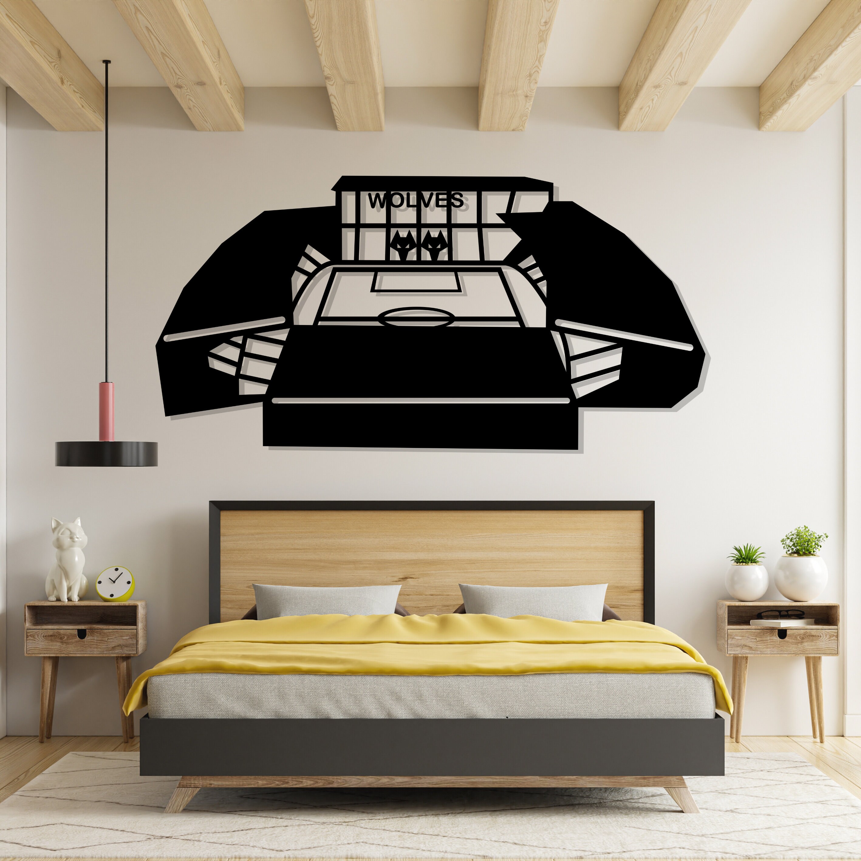 Wolverhampton Stadium Laser Cut File Stadium Wall Decor Etsy Australia