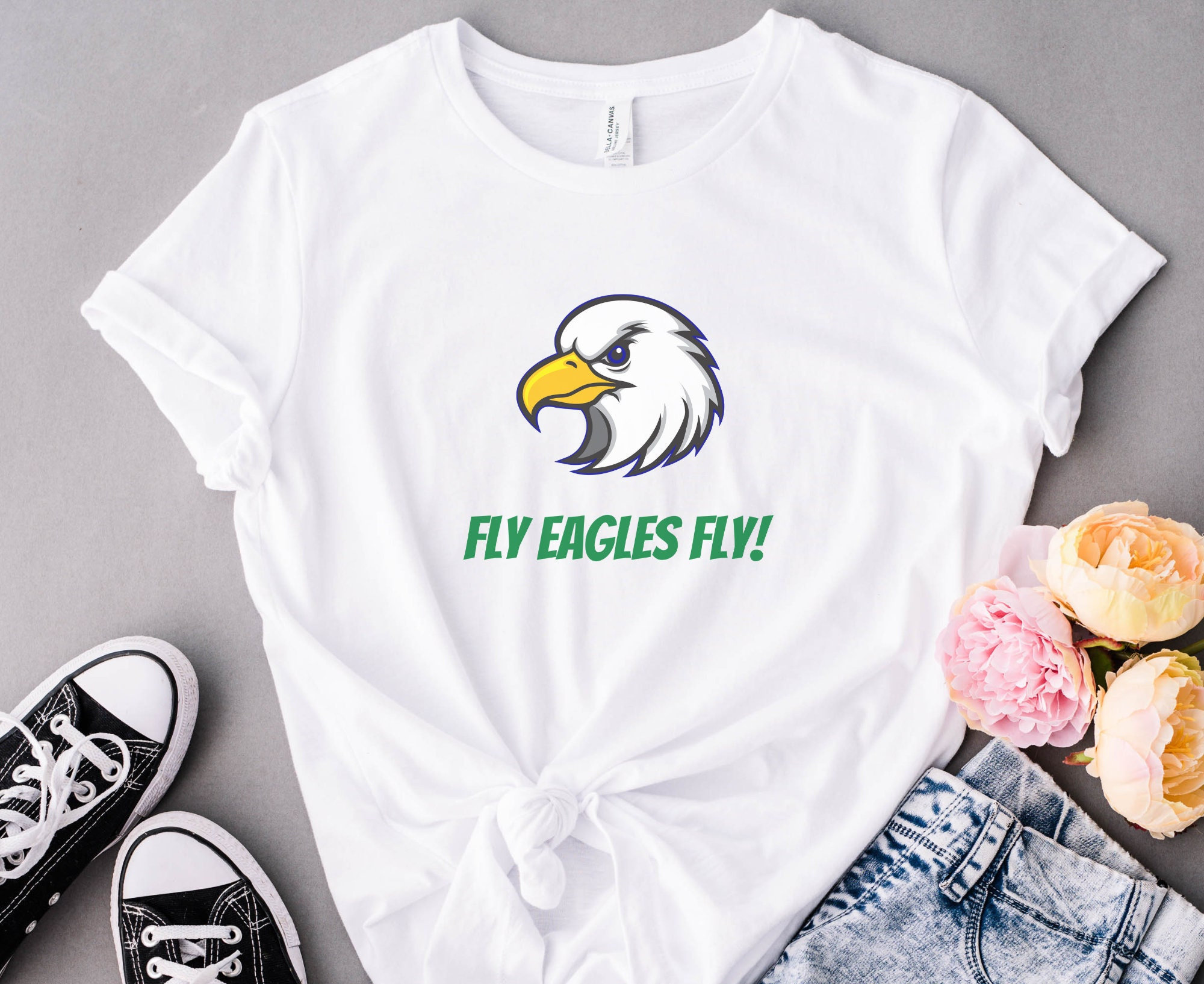 Discover Fly Eagles Fly Shirt, Philadelphia Football Shirt, Vintage Eagles Shirt, Football Lover, Go Eagles Gift