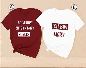 Partner-Shirts »Bei dir« – Originalfoto aus dem Etsy-Listing