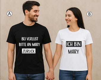 Partner-Shirts »Bei dir« – Originalfoto aus dem Etsy-Listing
