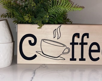 Kaffeetasse Schild