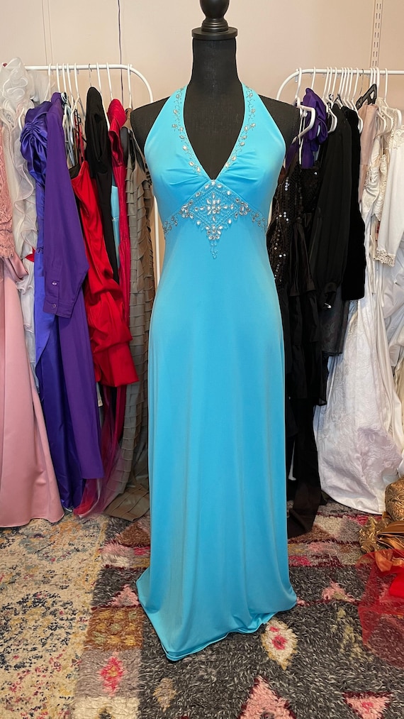 vintage y2k prom dress - Gem