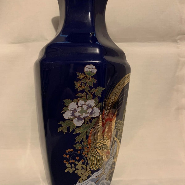 Peacock Vase - Etsy