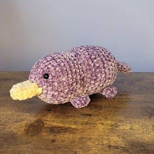 Crocheted Plush Platypus