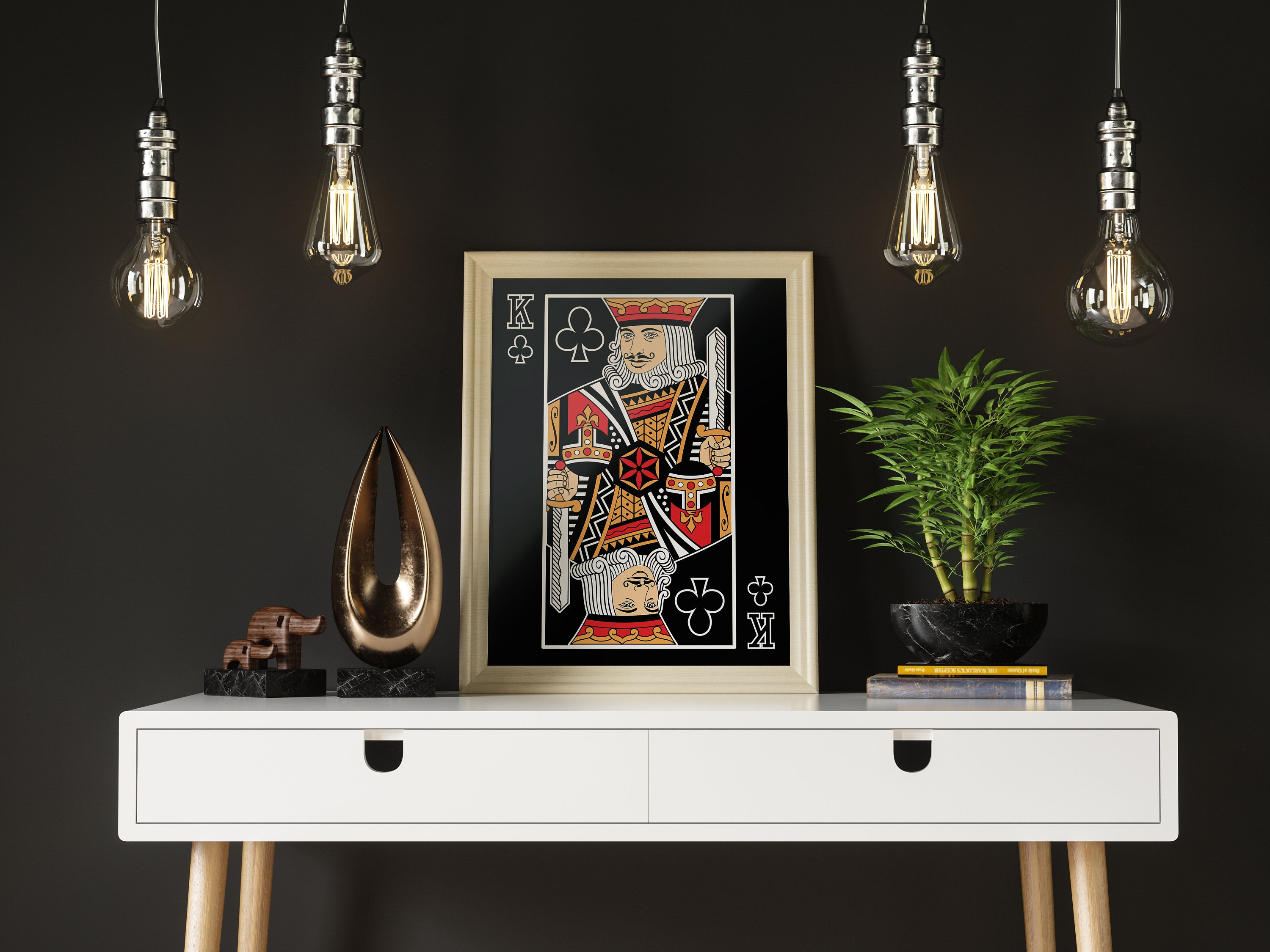 Man Cave Wall Poster | Men's Room Decor | Game Room Wall Art | Las ...