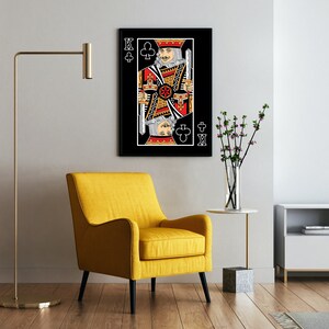 Man Cave Wall Poster | Men's Room Decor | Game Room Wall Art | Las ...