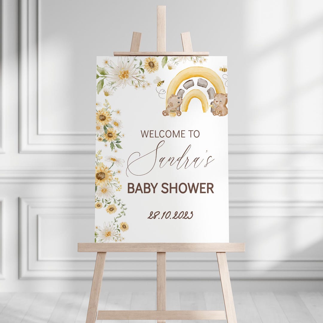 Two Little Cuties on Their Way Welcome, Its Twins Baby Shower Sign ...