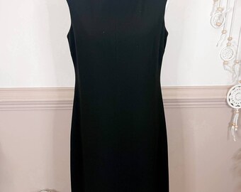Vintage BCBG Schwarzes Kleid Gr. 10