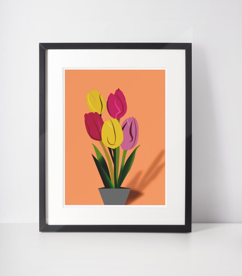 Beautiful Wall Art Flower Wall Art Digital Print Wall Decor Etsy