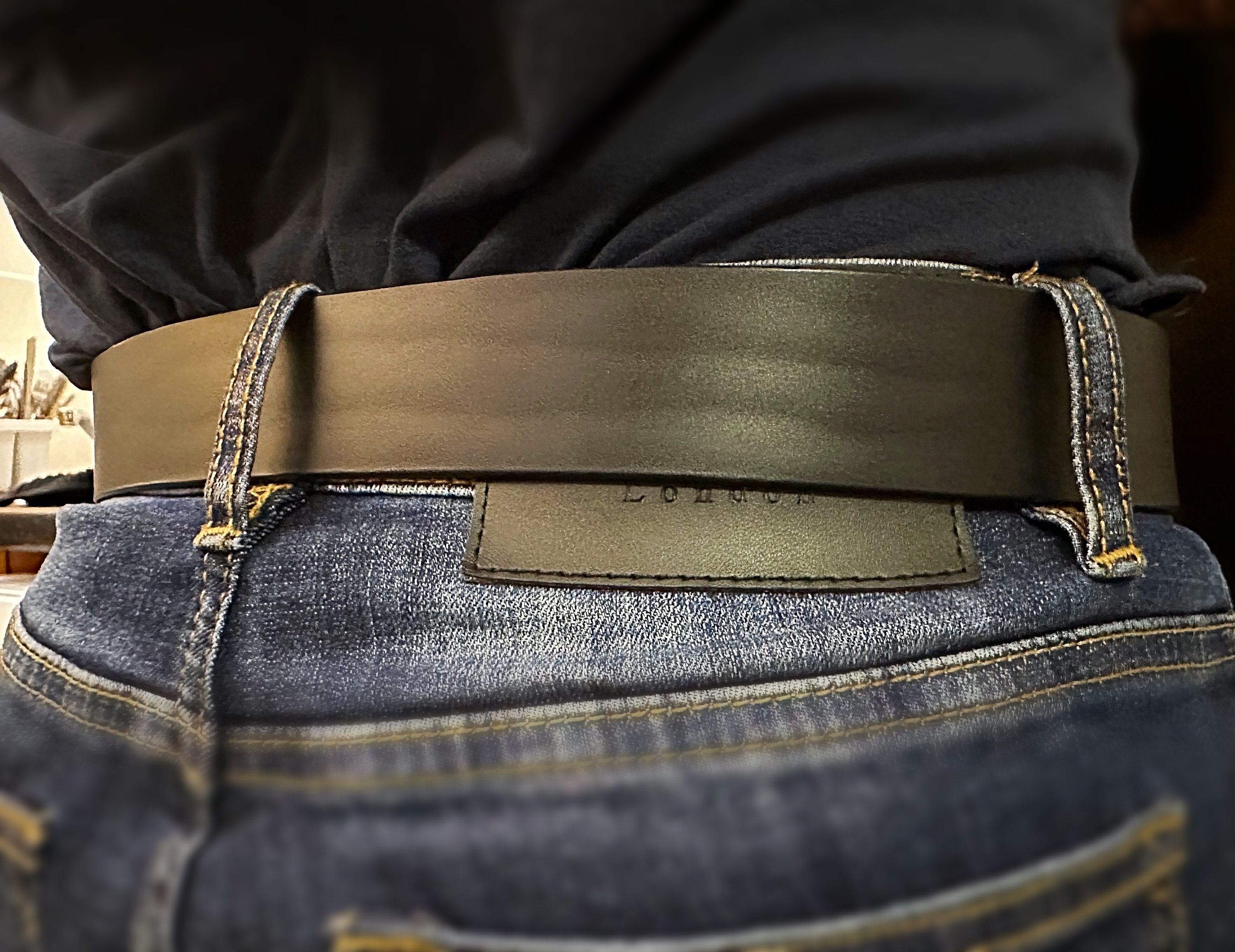 Handmade Leather Belts Etsy UK