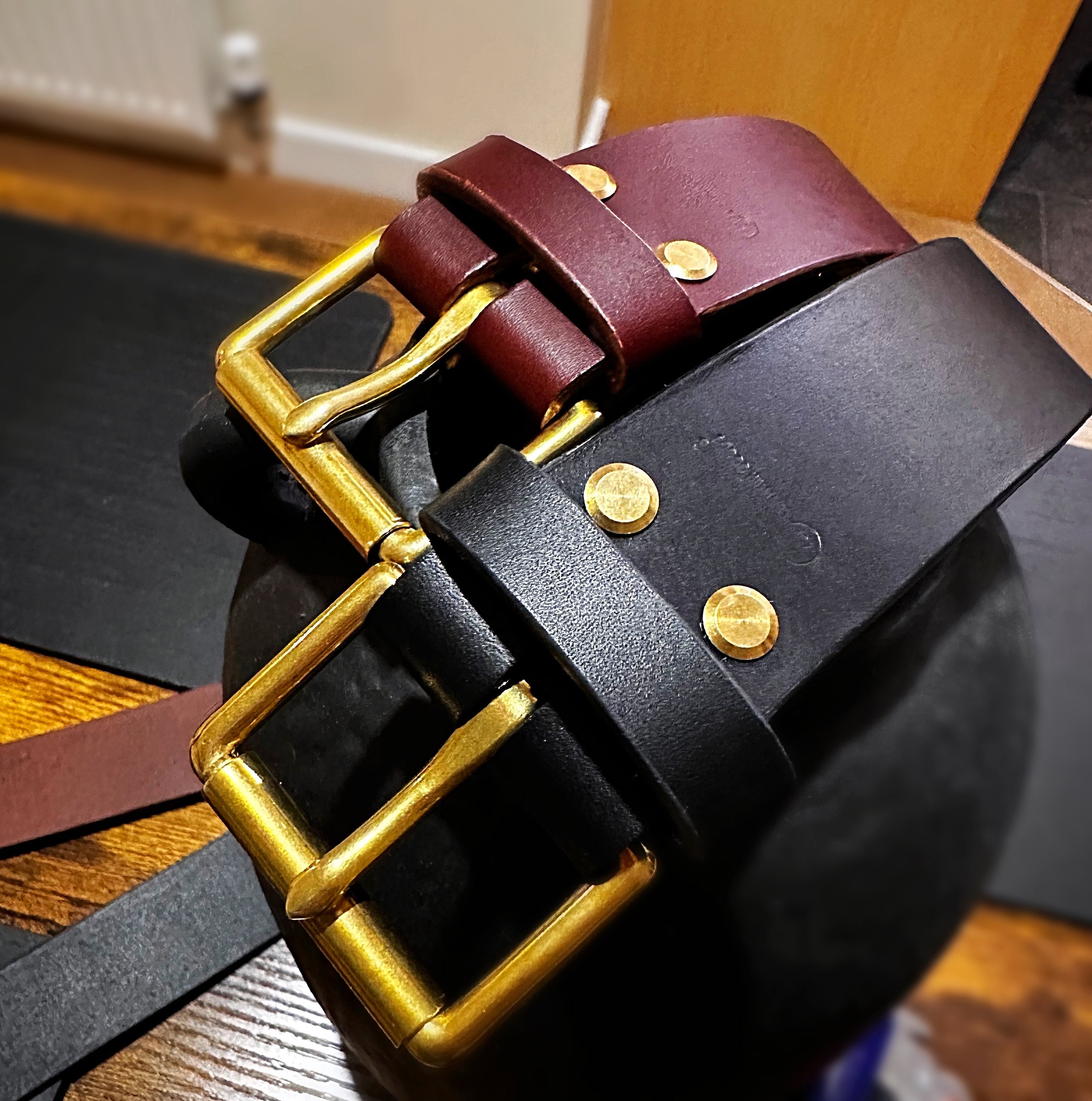 Handmade Leather Belts Etsy UK