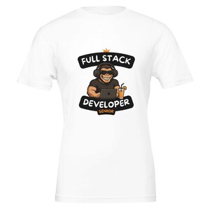 Lustiges Entwickler-Shirt - Full Stack Developer Senior