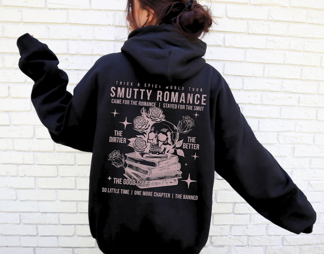 Enemies To Lovers Dark Romance Hoodie - Spicy Book Lover Pullover Geschenk