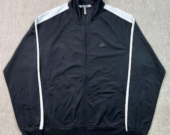 Adidas Tracksuit Top Track Jacket 90s Full Zip Vintage Spell Out