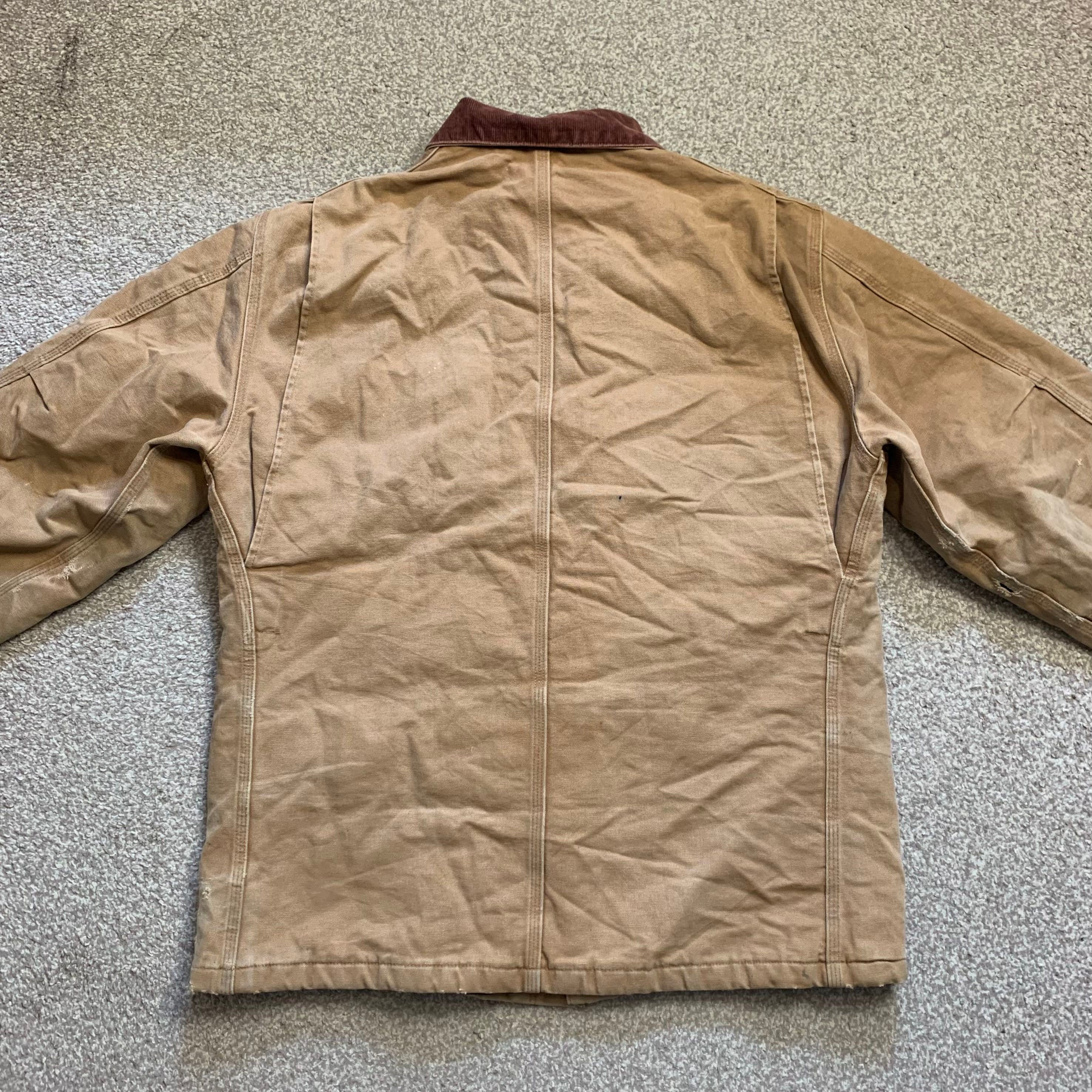 Carhartt Detroit Jacket Coat Vintage Duck Workwear Collared Carhartt Detroit Jacket Coat Vintage Duck Workwear Collared
