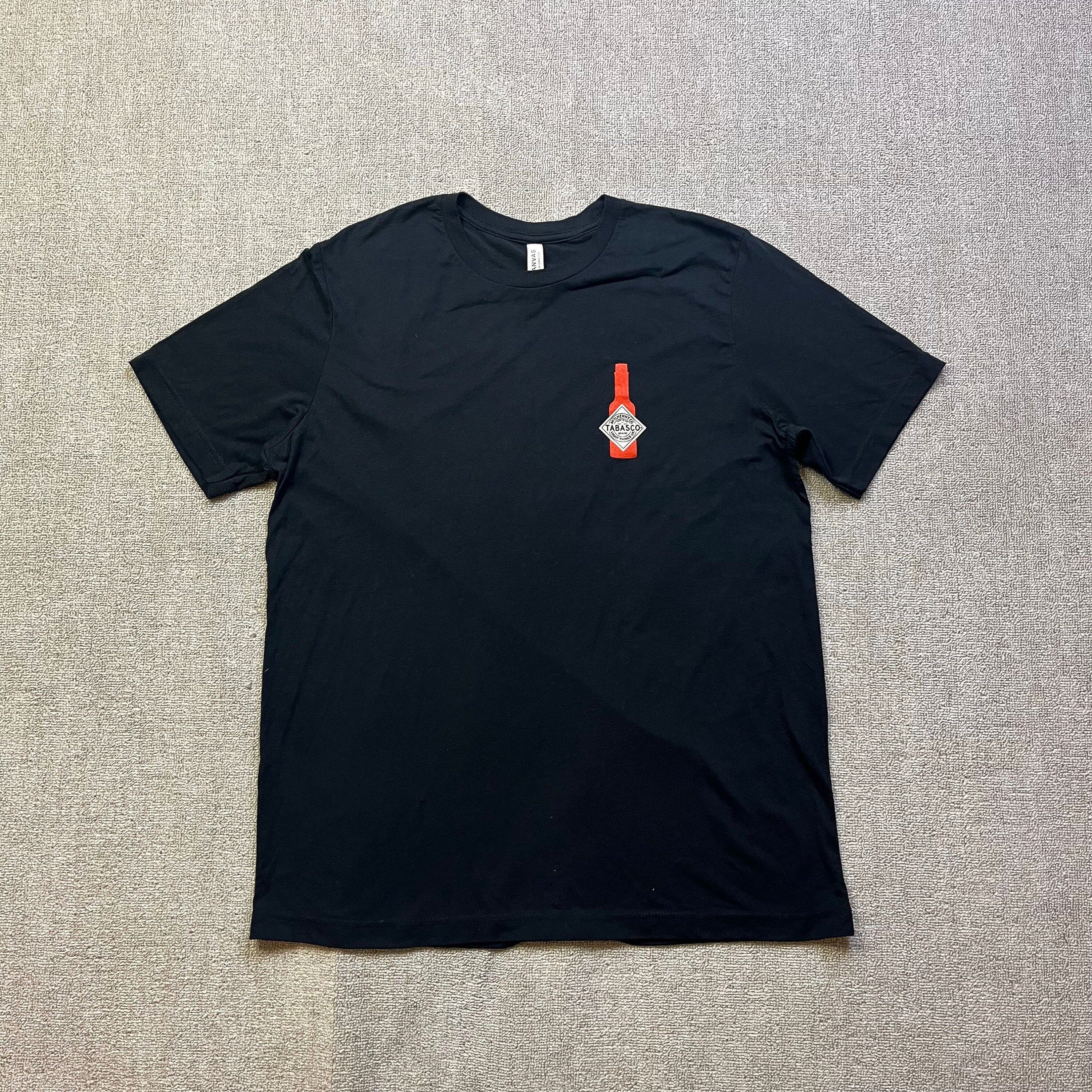 タバスコ Tシャツ グラフィックプリント ノベルティ ホットソース 
