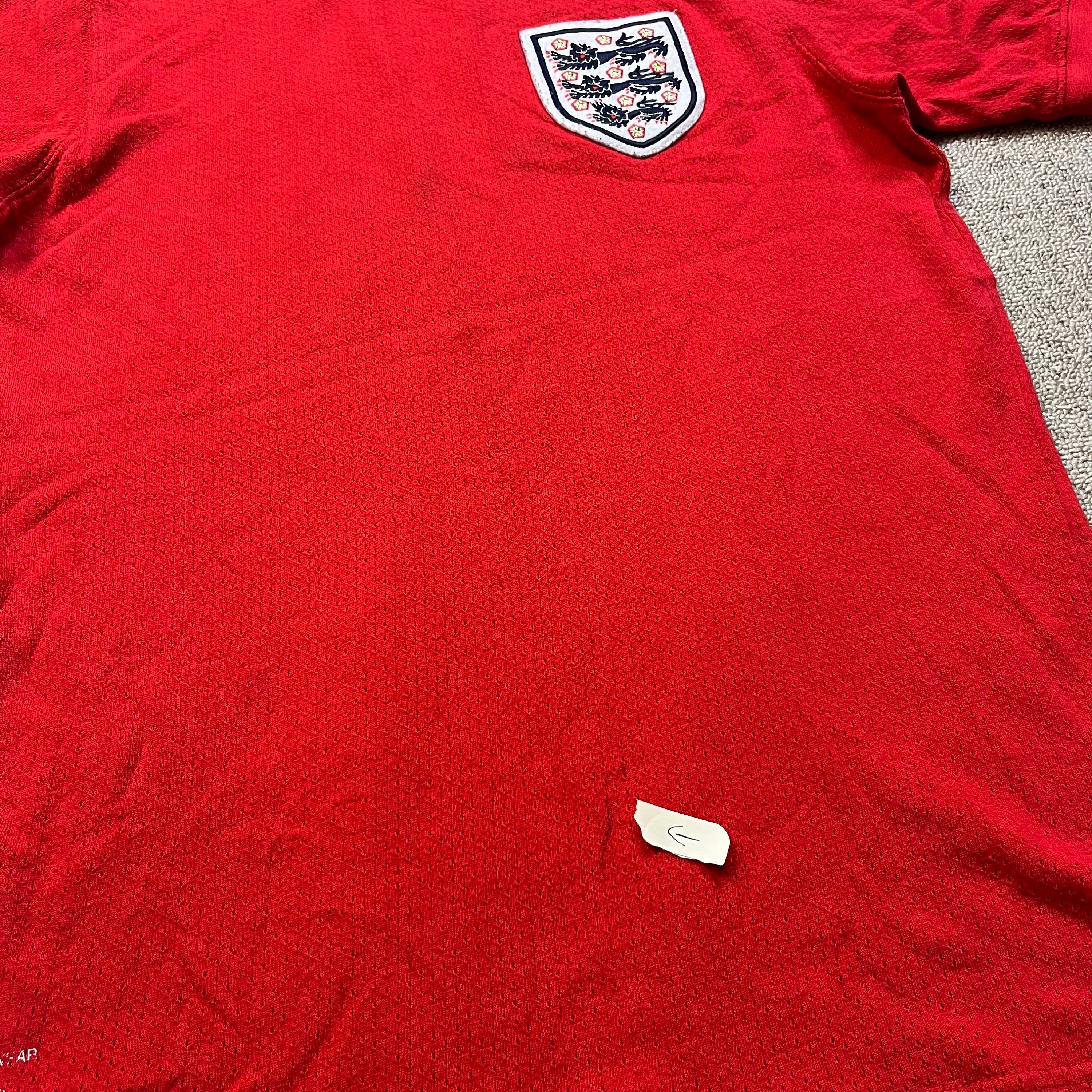 Umbro Retro England Shirt 1966 Short Sleeve 66 Hand Painted 1966