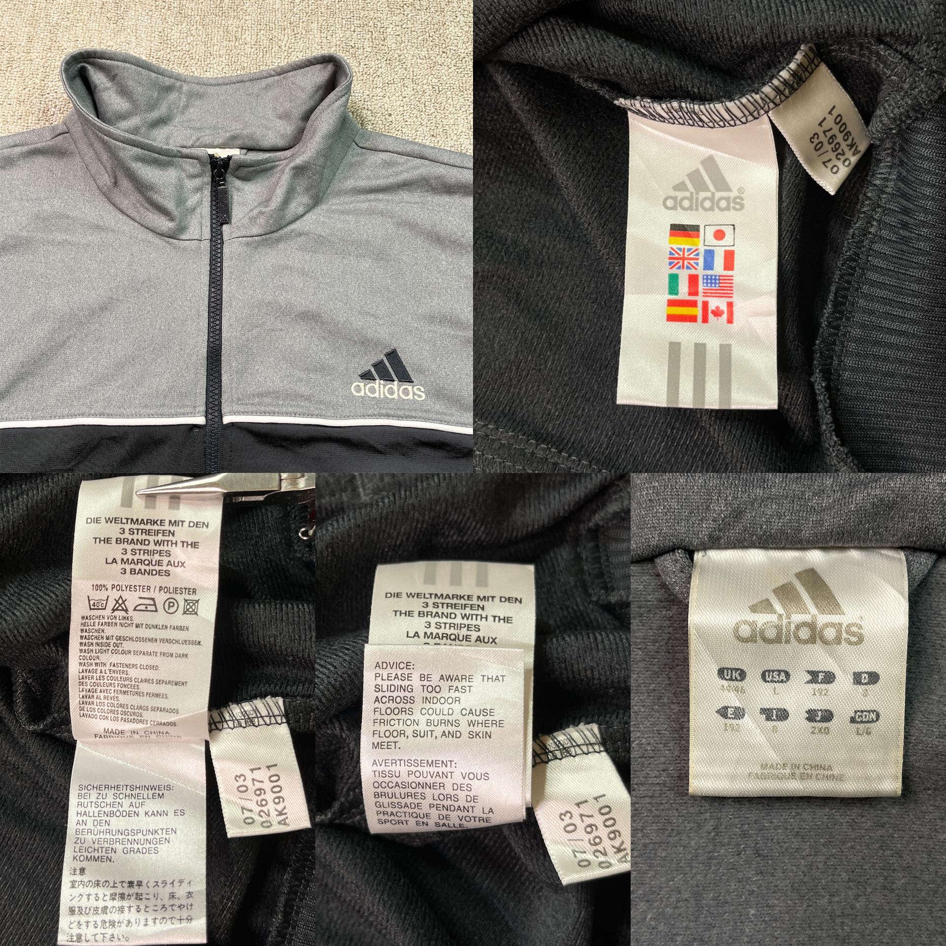 トップス y2k 00s old adidas track jacket size O Adidas Tracksuit Top Track Jacket Vintage Finland Y2K 00s