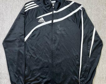 Adidas Tracksuit Top Track Jacket Liverpool FC Y2K 00s Football