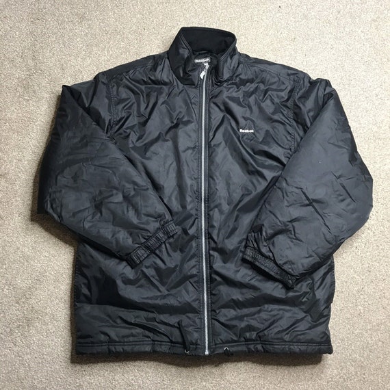 Reebok Puffer Coat Jacket Vintage Down Winter Retro 9… - Gem
