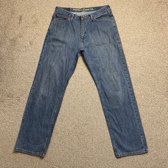 Nautica Jeans Relaxed Fit Straight Leg Vintage Zi… - image 2