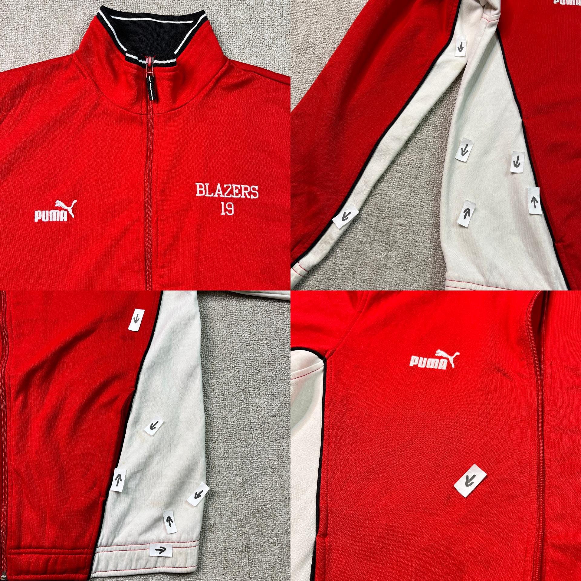 Puma Tracksuit Top Track Jacket 2000s Full Zip Vintage