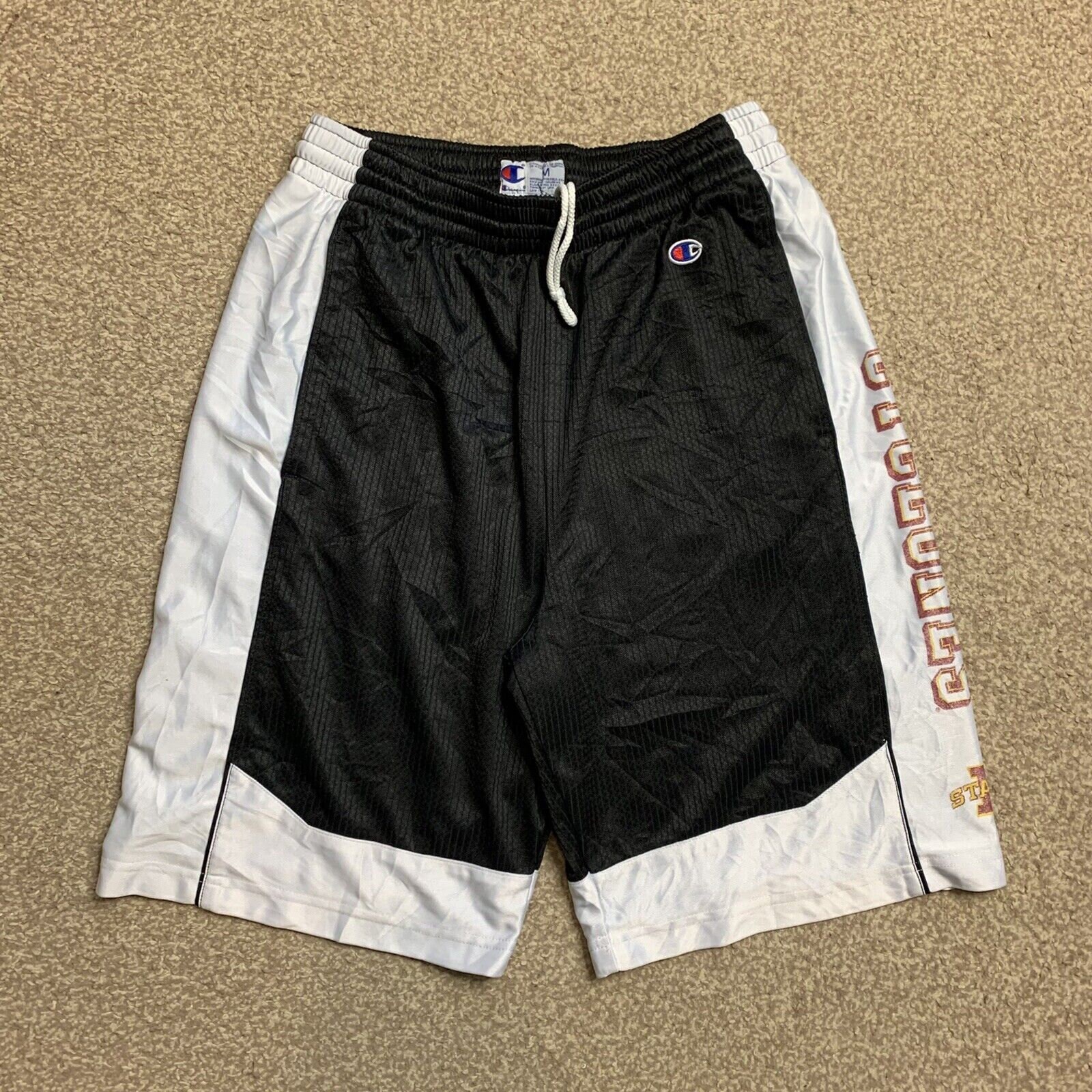 black champion basketball shorts