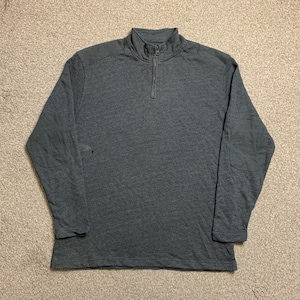 Felpa Wrangler Jumper Felpa con zip a un quarto Pullover vintage Casual XL