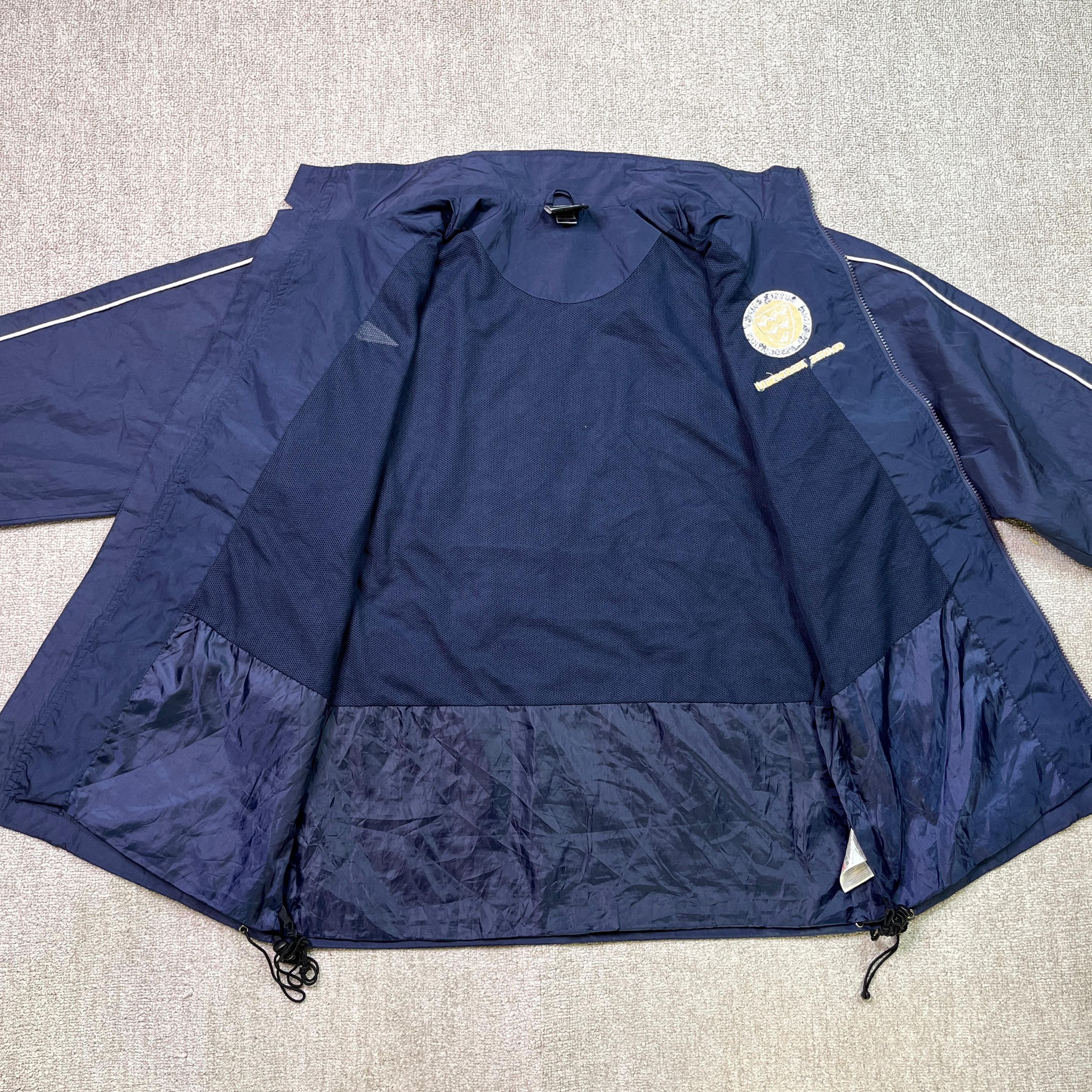Umbro Track Jacket Tracksuit Top 2000s Full Zip Football Sussex