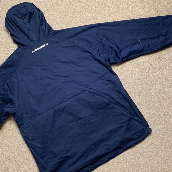 Nike Jacket Pullover Hooded Reflective Hi Vis Cot… - image 8
