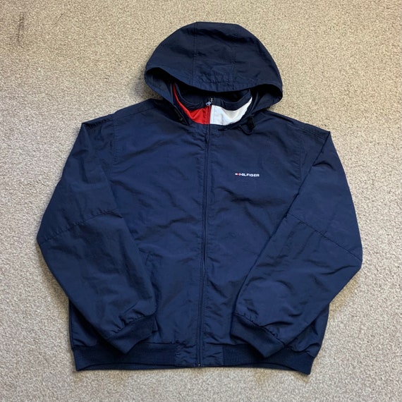 Tommy hilfiger windbreaker hoodie top