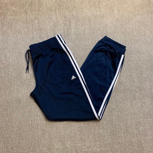 Adidas Chándal Pantalones de pista Pantalones de chándal Joggers Vintage Y2K 00s Reino Unido 12 M