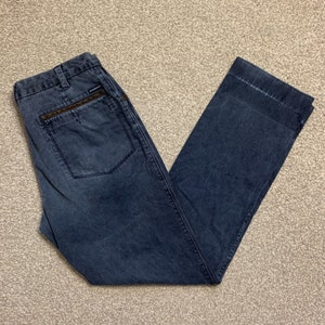 Burberry Trousers Casual Chino Denim Vintage Jean Style Pants Designer 34x31