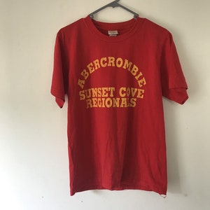 Abercrombie And Fitch T Shirt Crew Neck Graphic  Tee Pullover M