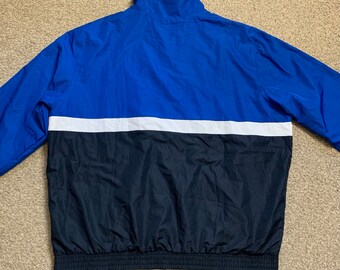 トップス 00s nike track jacket y2k teck black M Vintage 90's Nike The Athletic Dept Y2K Black Swoosh Full