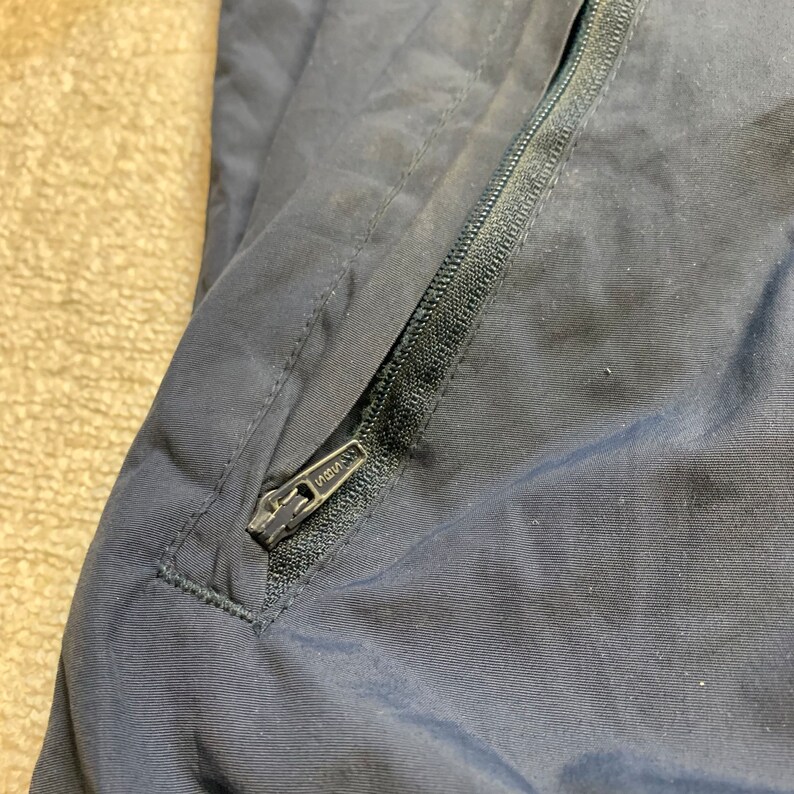 Fila Bomber Jacket Windbreaker Vintage Full Zip Casual Navy Nylon L image 5