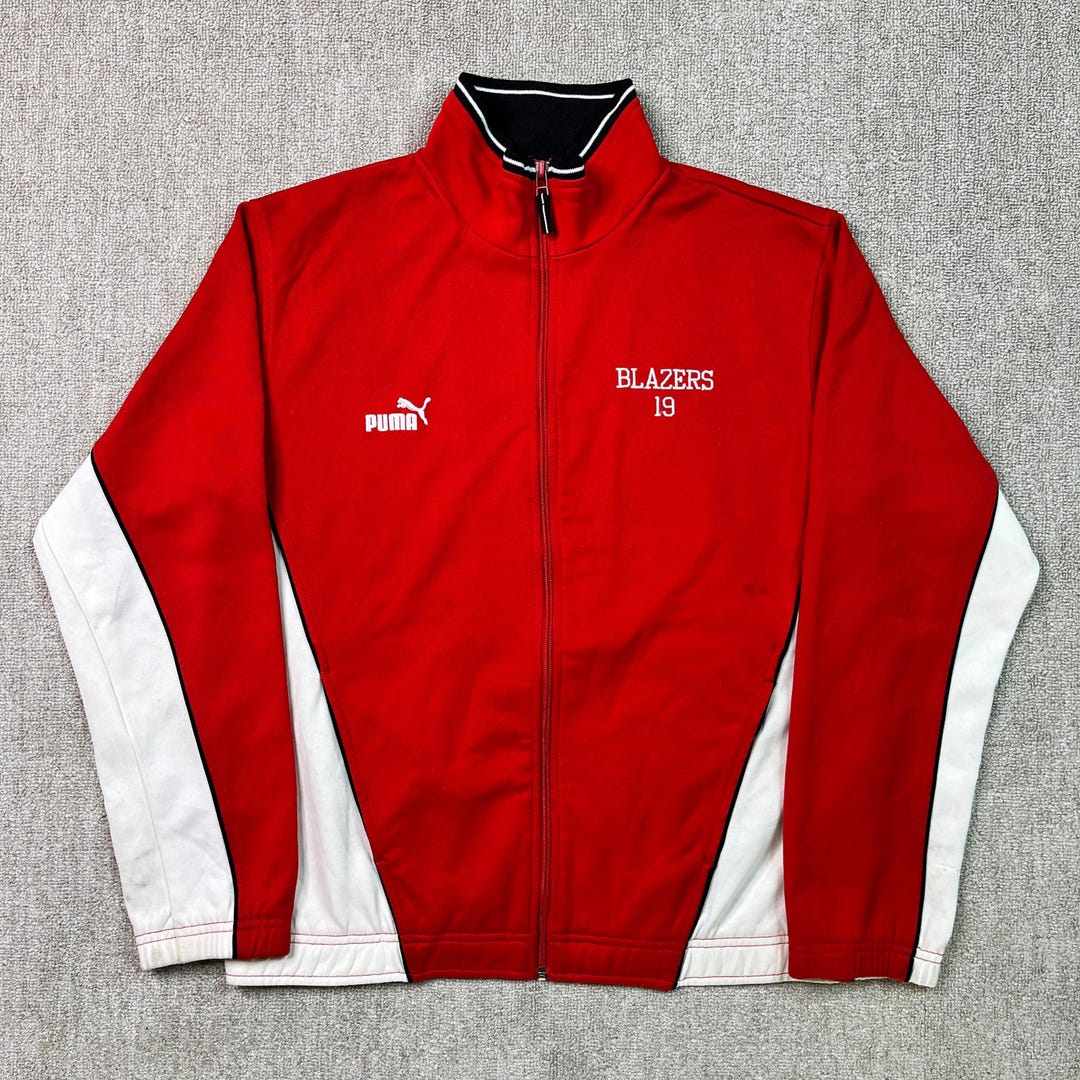 トップス PUMA Vintage Tracksuit jacket 00s Puma Tracksuit Top Track Jacket 2000s Full Zip Vintage