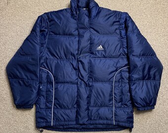 Jackets adidas Blue Version Long Puffer Jacket Black