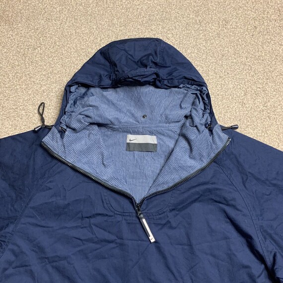 Nike Jacket Pullover Hooded Reflective Hi Vis Cot… - image 6