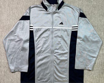00s Adidas Black Gold Tracksuit Jacket Size D 128 UK 7/8