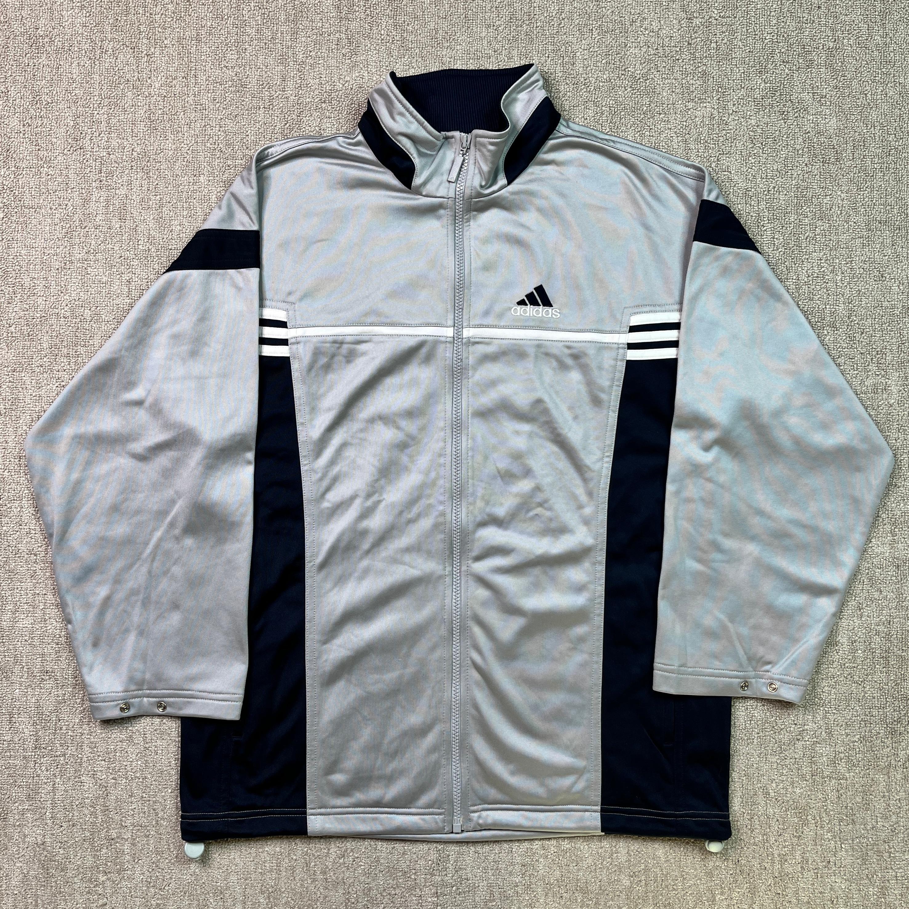 Vintage 1990s Adidas silver tag jacket Medium | eBay