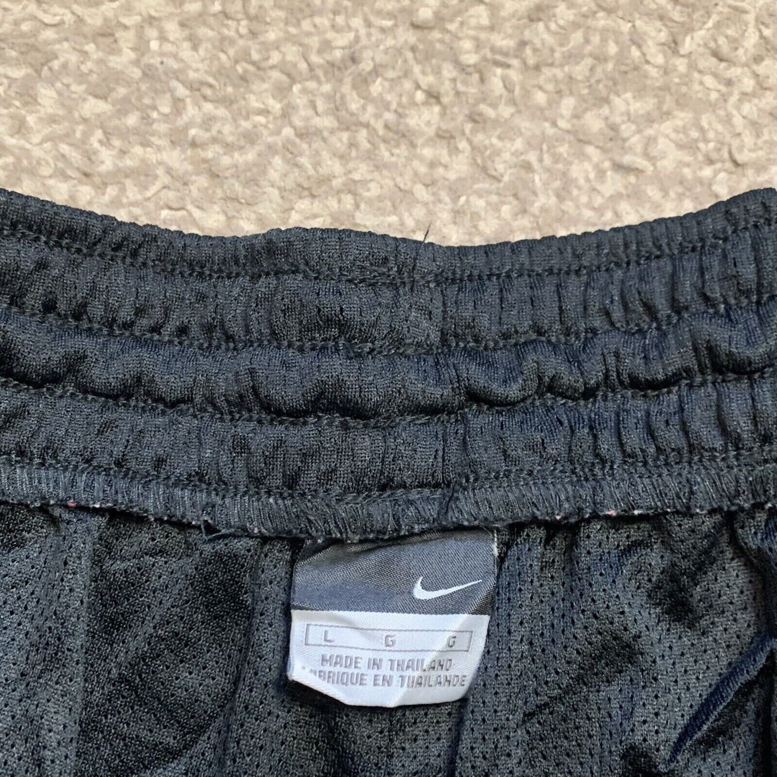 Nike Shorts Basketball Vintage Shiny Y2K 00s Dazzle Relaxed