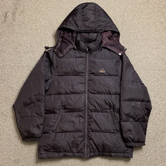 URU ウル フーデッドパディングジャケット ブラック S 17aw uru  