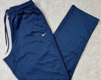 Nike Tracksuit Bottoms Track Pants Joggers Poppers Jogging Vintage Retro 90s XL Etsy UK