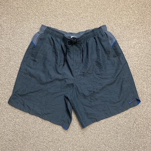 Nike Swim Shorts Vintage Summer Holiday Surf Swimming Shorts Net Lined 2XL