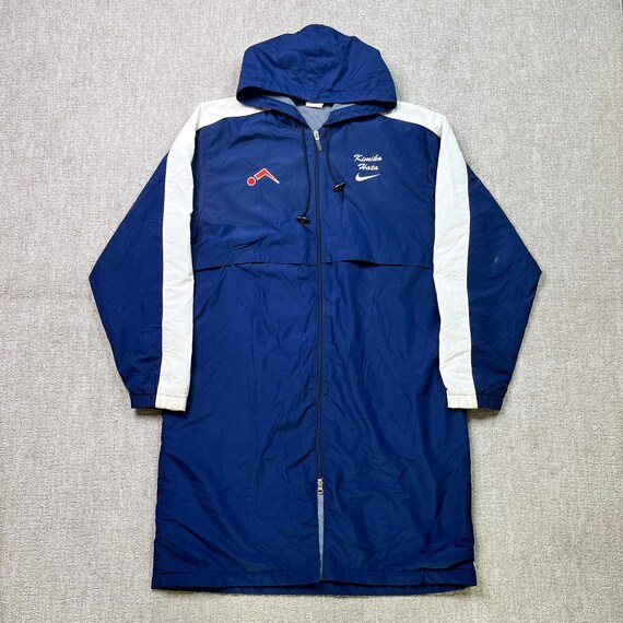 nike padded long coat