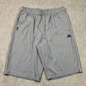 Adidas Shorts Basketball Training 2000s Breathable Pockets Climalite Vintage M