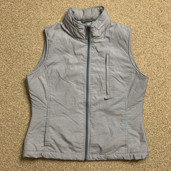 Nike Gilet Body Warmer Sleeveless Jacket 00s Y2K Hooded Vintage Full Zip S UK 8 10 Etsy Ireland