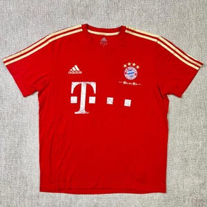 Adidas FC Bayern Munchen Training Jersey 2015 Football T-shirt T-mobile Red XL