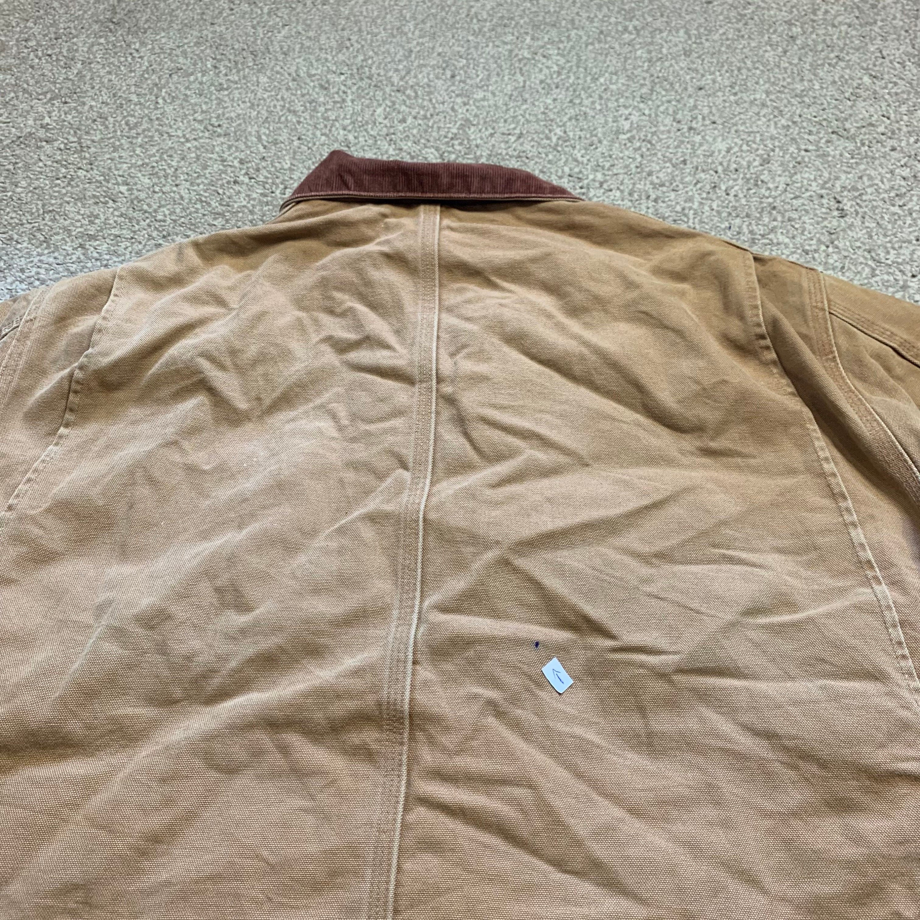 Carhartt Detroit Jacket Coat Vintage Duck Workwear Collared Carhartt Detroit Jacket Coat Vintage Duck Workwear Collared